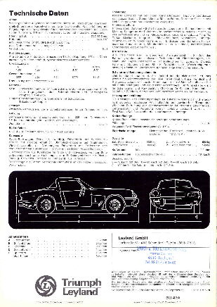 Triumph- Spitfire 1500 (Rückseite)